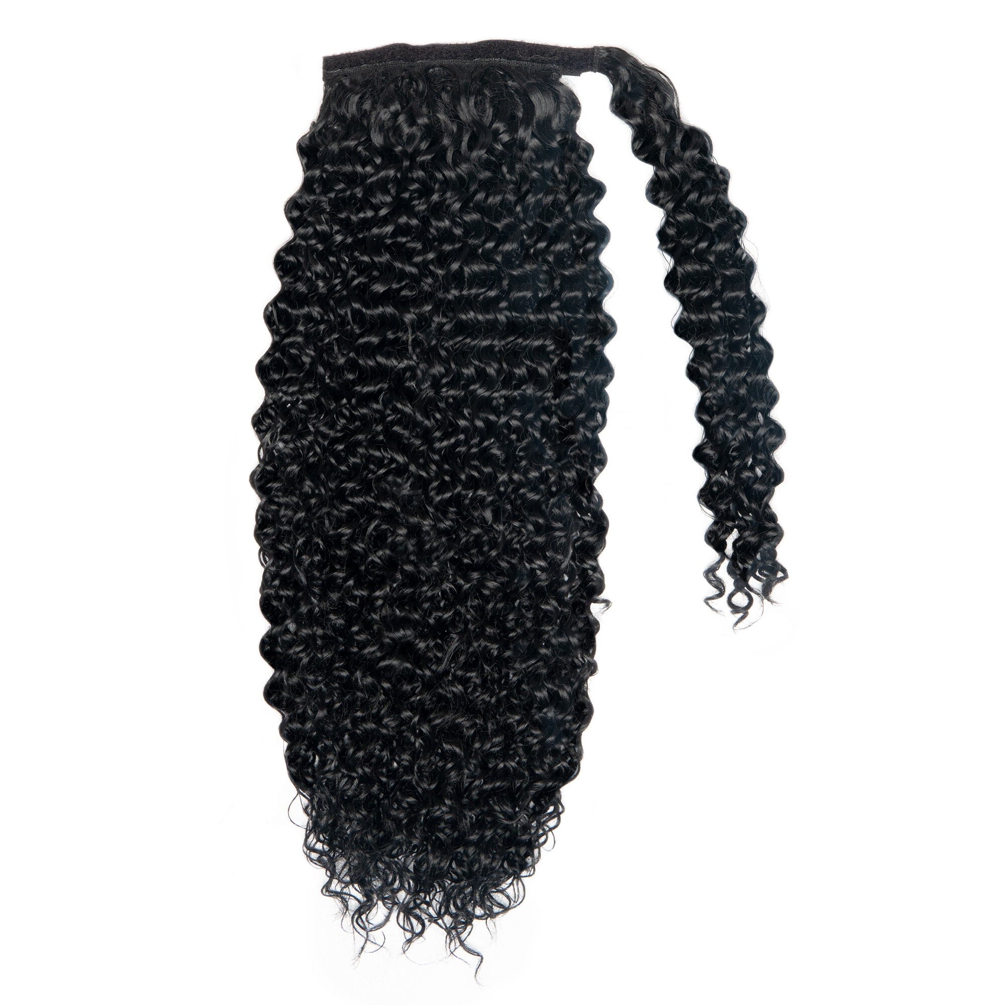 Long Clip-In Ponytails (22" - 30") Clip In Ponytail Easilocks 24" Deep Wave Clip-In Ponytail Ebony 