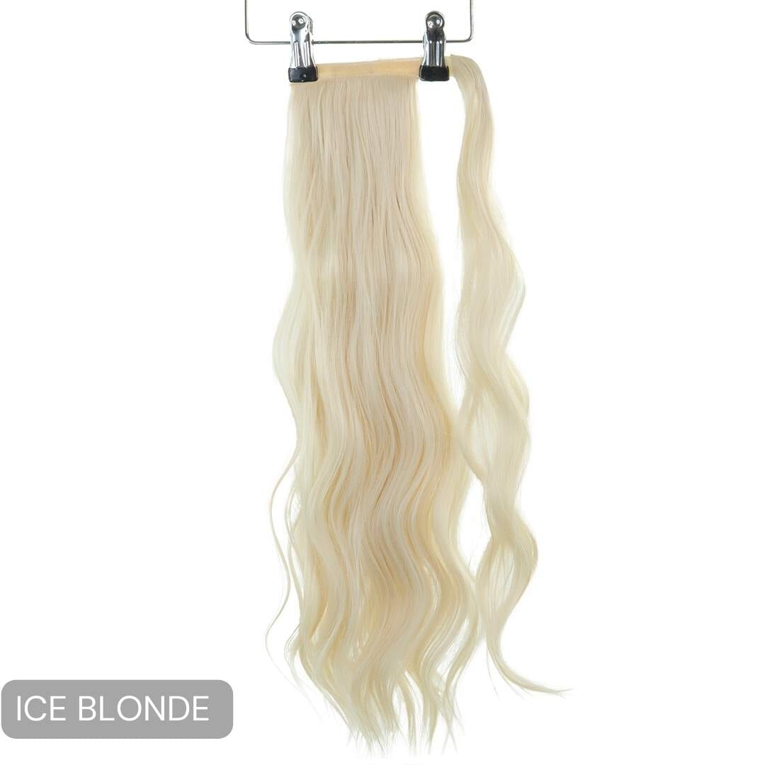 Long Clip-In Ponytails (22" - 30") Clip In Ponytail Easilocks 22" The Loose Wave Clip-In Ponytail Ice Blonde 