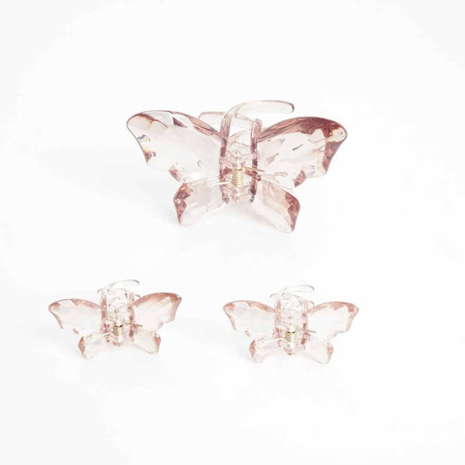 Grey Butterfly Clip Set Accessories Easilocks 