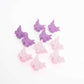 Butterfly clips Pink & Purple Cluster x 10 Accessories Easilocks 