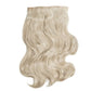 Megan's Bouncy Blow HD Fibre Hair Extensions - 14" & 22" Bouncy Clip In Hair Extensions Easilocks Pearl Blonde 