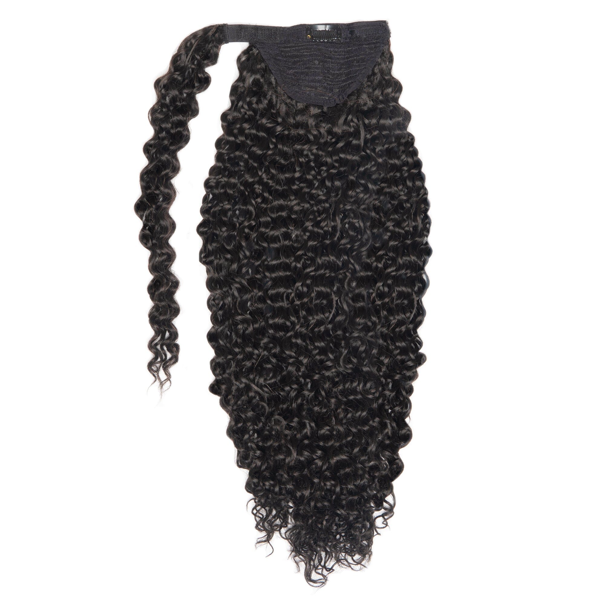 Short Clip-In Ponytails (12" - 20") Clip In Ponytail Easilocks 20" Kinky Curly Clip-In Ponytail Dark Chocolate 