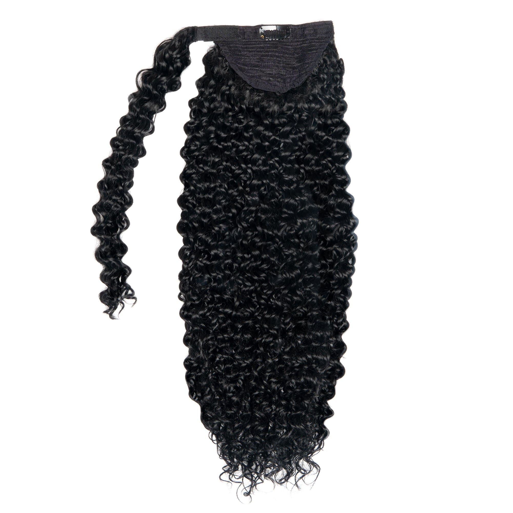 Short Clip-In Ponytails (12" - 20") Clip In Ponytail Easilocks 20" Kinky Curly Clip-In Ponytail Ebony 