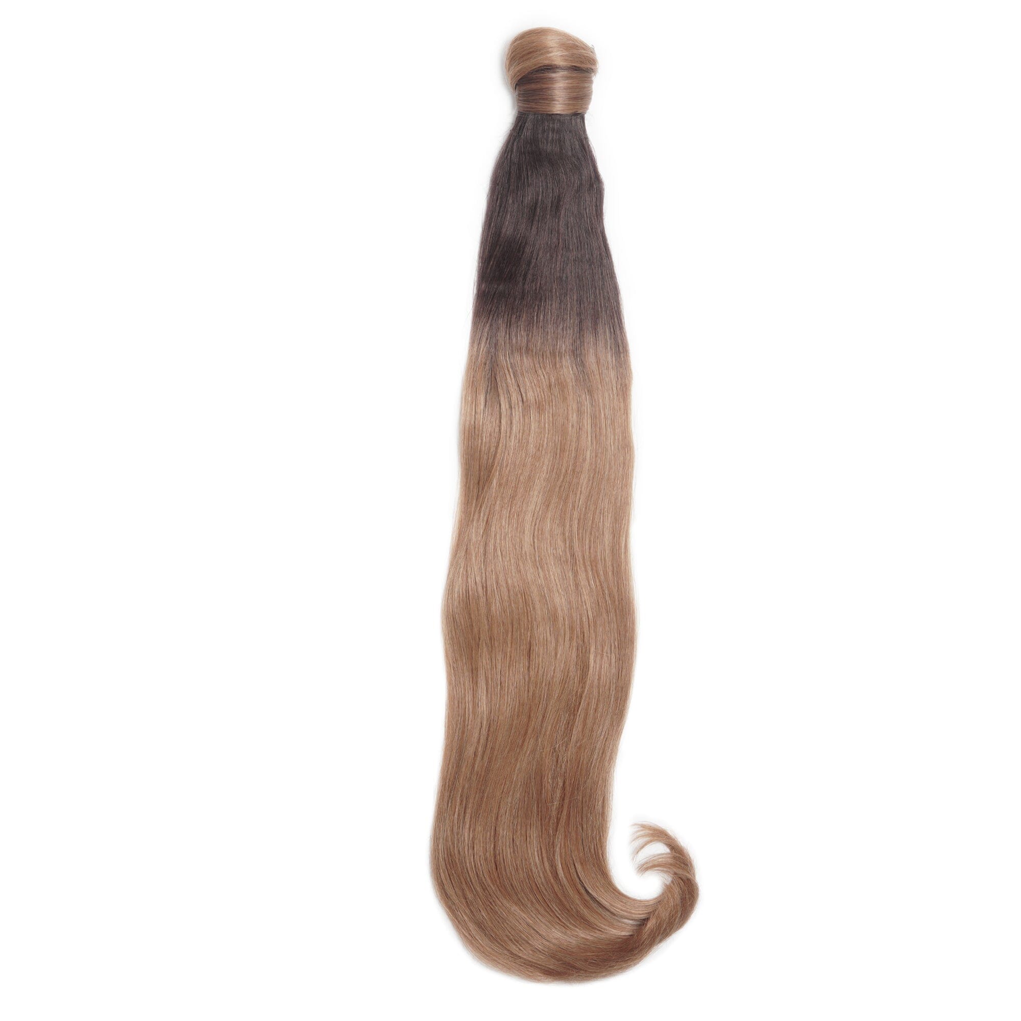 Long Clip-In Ponytails (22" - 30") Clip In Ponytail Easilocks 26" Silky Straight Bouncy Ponytail Medium Brown Ombre 