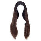 29" Natural Texture Headband Wig wigs Easilocks Dark Brown Ombre 
