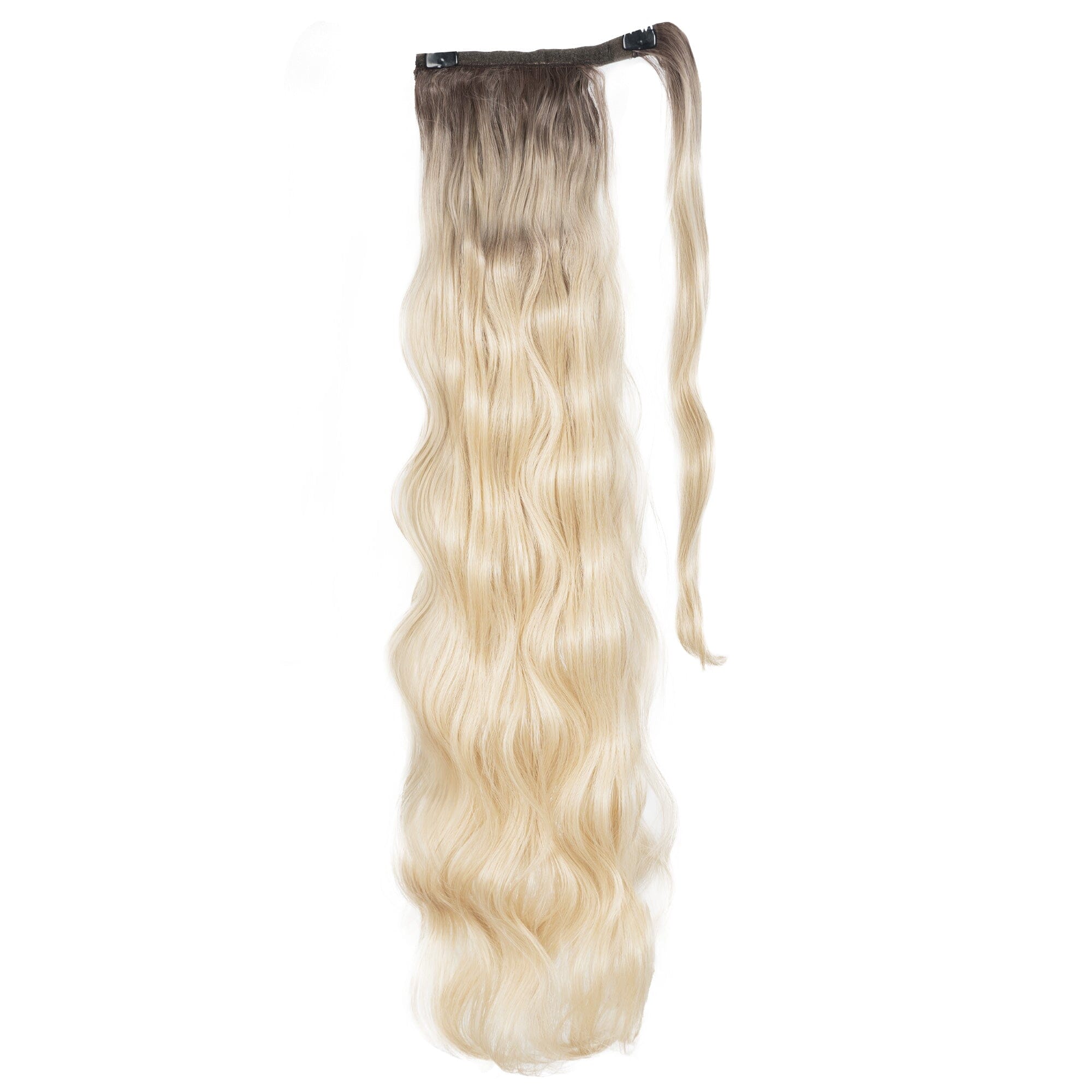 Long Clip-In Ponytails (22" - 30") Clip In Ponytail Easilocks 30"Body Wave Clip-In Ponytail Rooted Blonde 