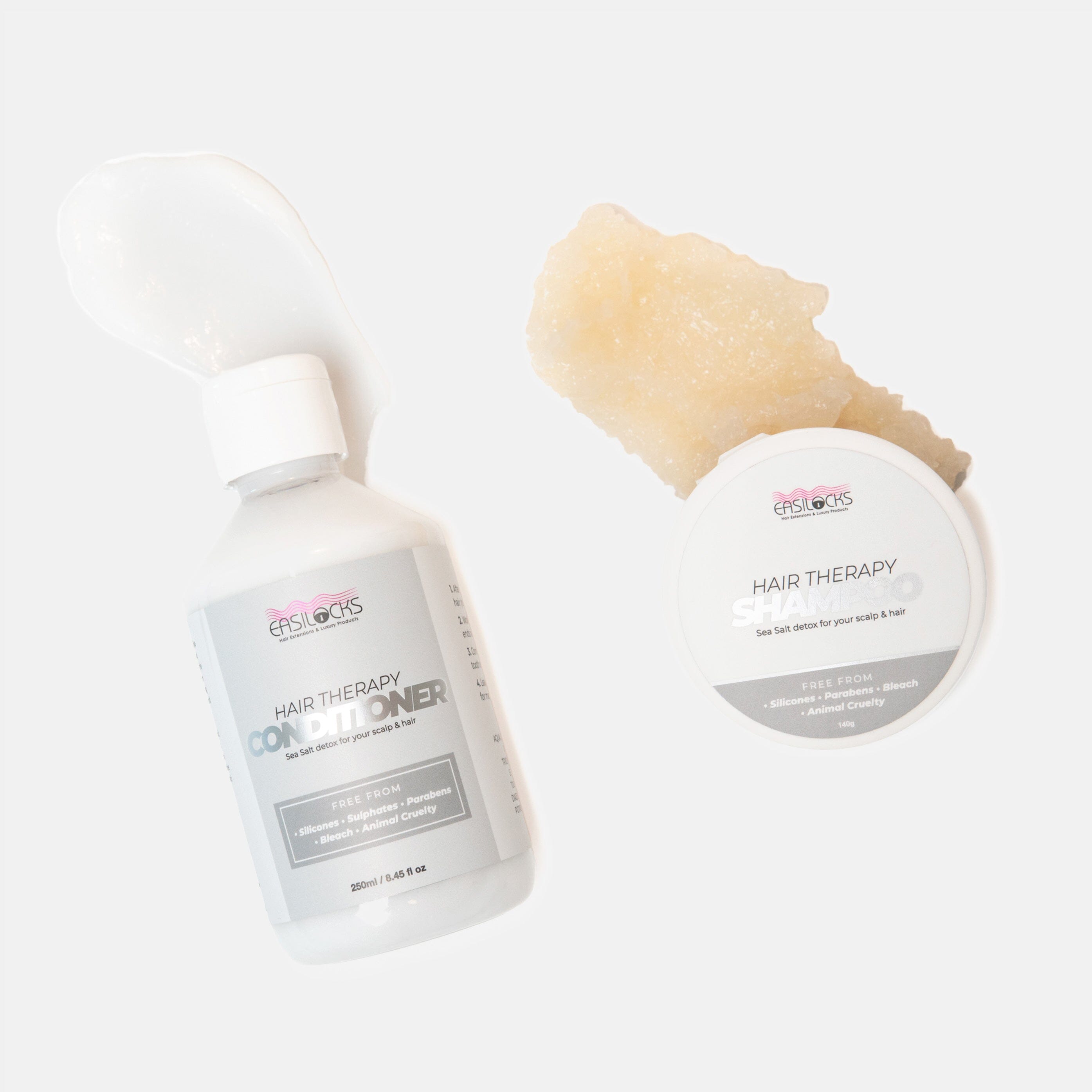 Sea Salt Shampoo & Conditioner Bundle Bundles Easilocks 