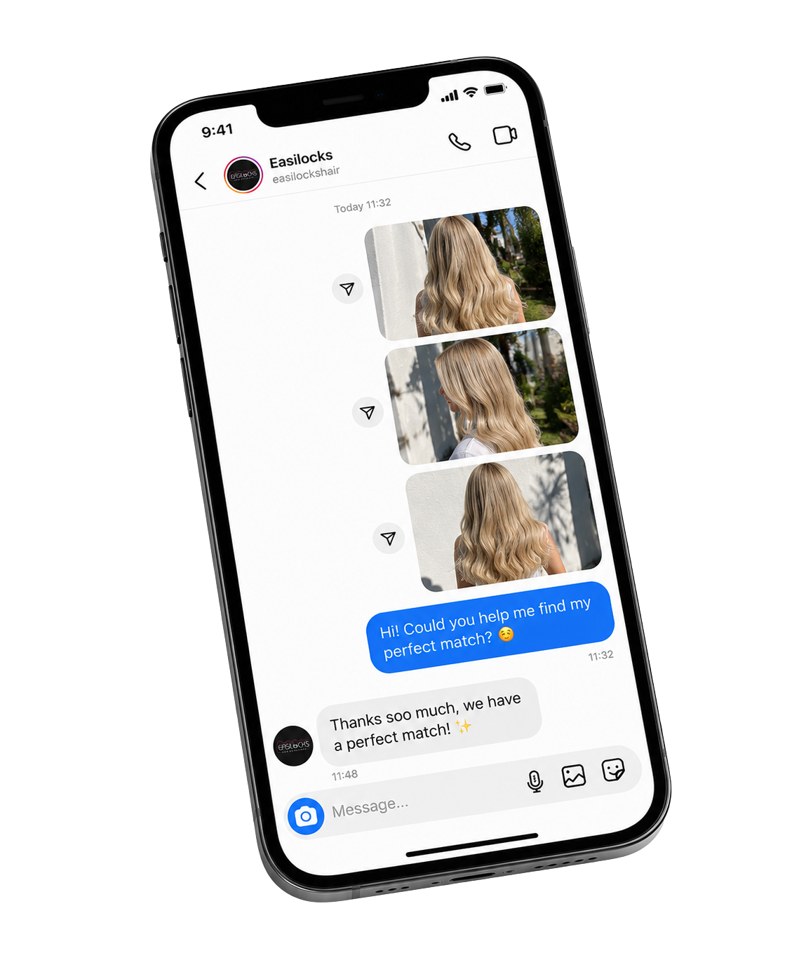 DM our experts