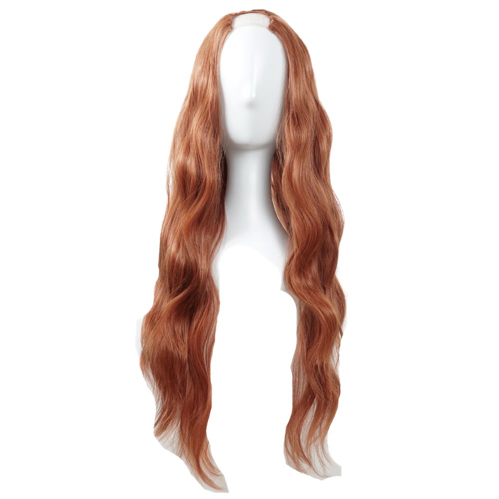 The Loose Wave HD Fibre 24" Lace U Part Wig U Part Wigs Easilocks Ginger Spice 