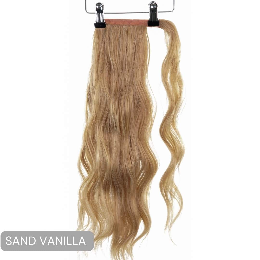 Long Clip-In Ponytails (22" - 30") Clip In Ponytail Easilocks 22" The Loose Wave Clip-In Ponytail Sand & Vanilla 