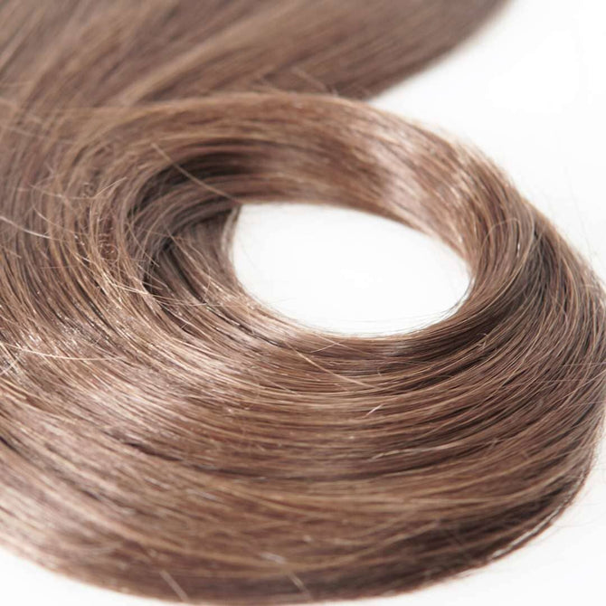 HD Volume Plus 18" Hair Topper Volume Plus Easilocks Level 1 Medium Brown 
