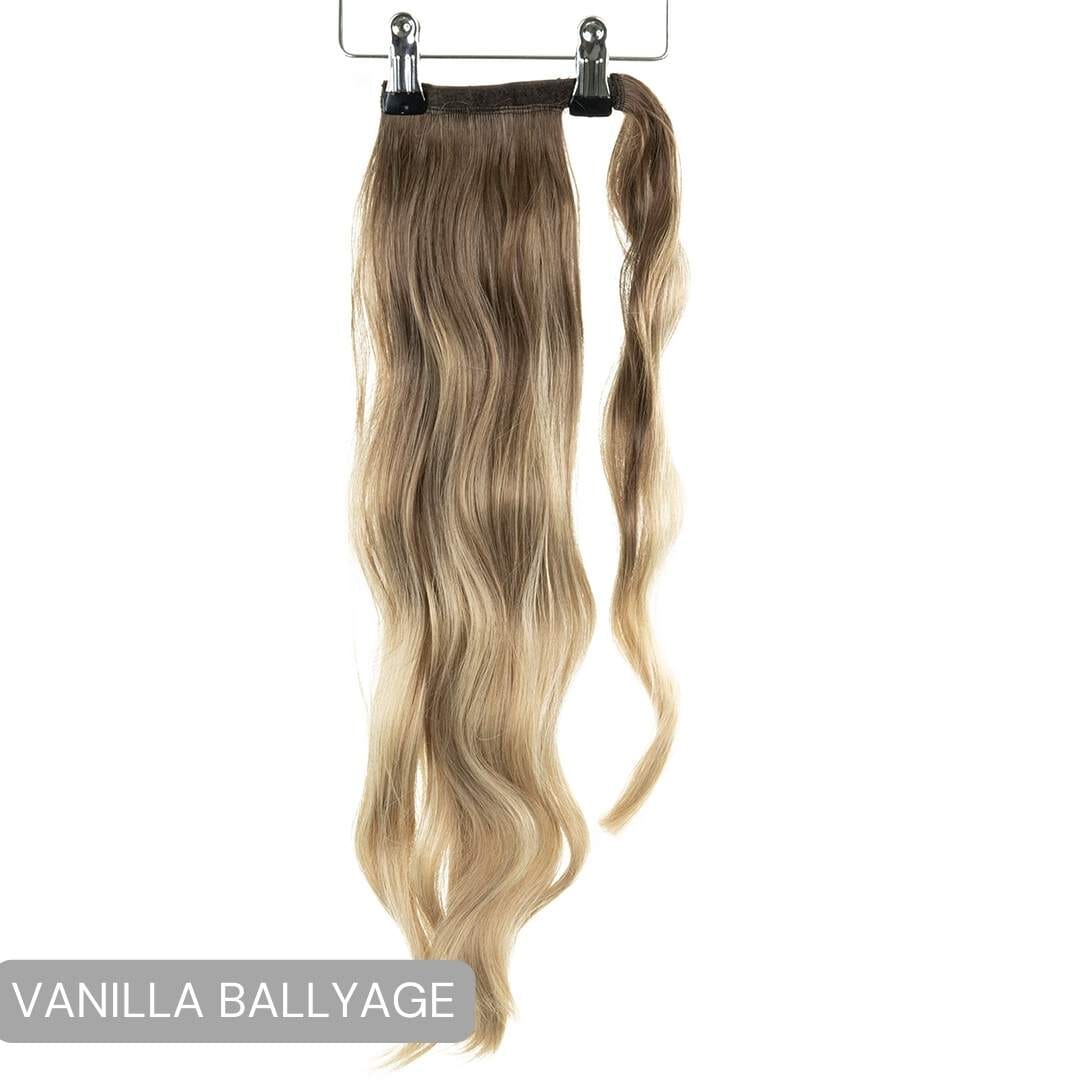Long Clip-In Ponytails (22" - 30") Clip In Ponytail Easilocks 22" The Loose Wave Clip-In Ponytail Vanilla Balayage 