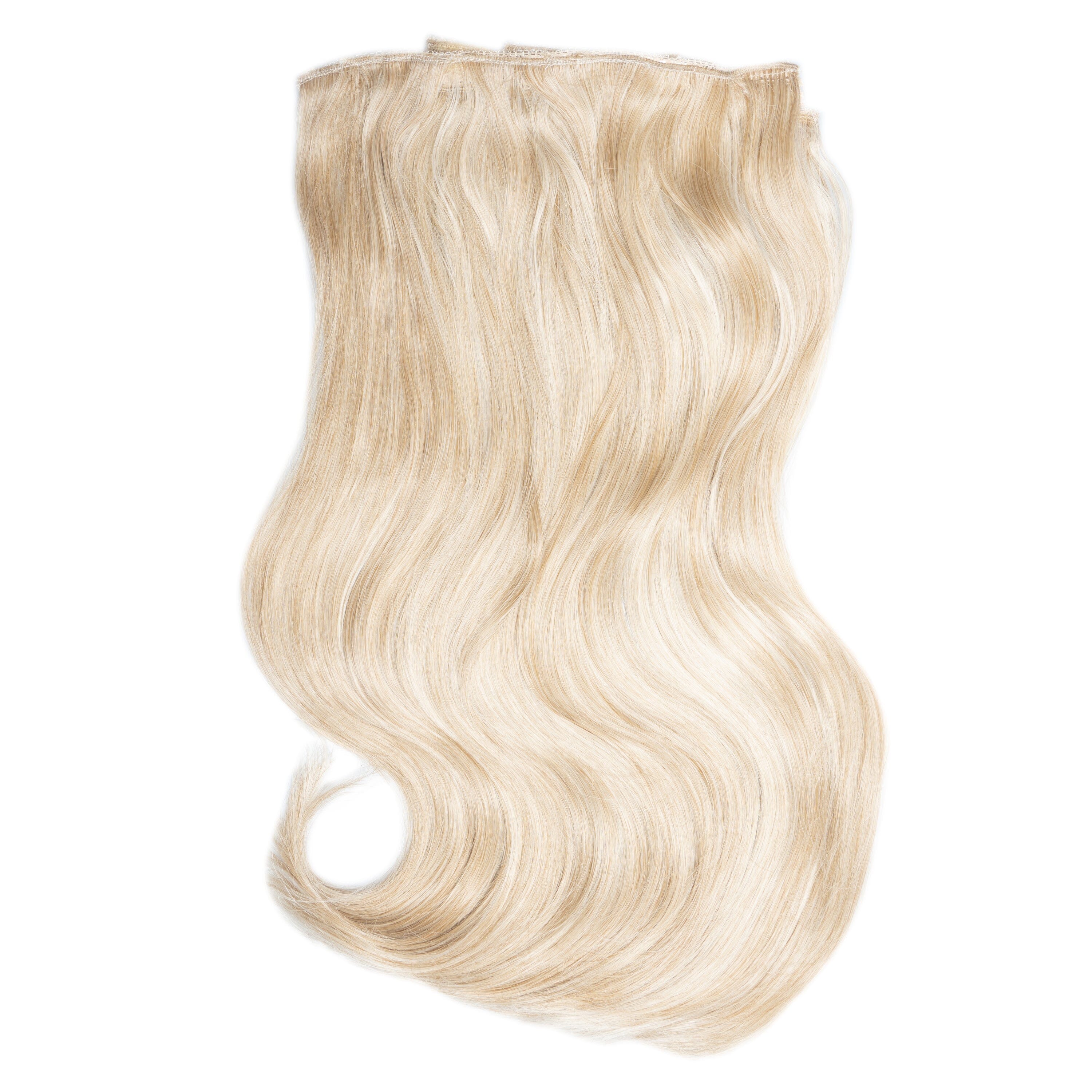 20" Volume Bouncy Clip In Hair Extensions Bouncy Clip In Hair Extensions Easilocks Ash Blonde 