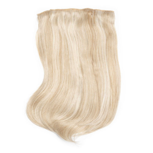 14" Silky Straight Clip In Hair Extensions Clip In Hair Extensions Easilocks Ash Blonde ( PRE ORDER ) 