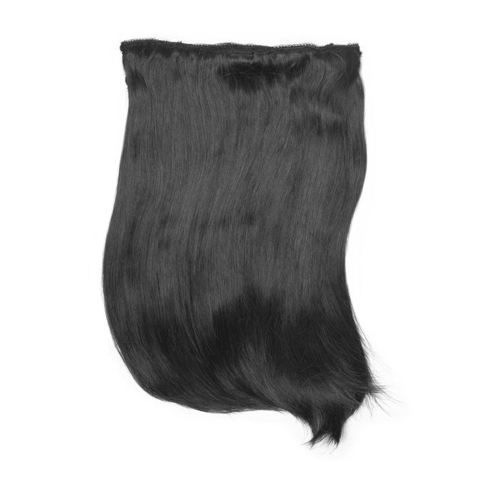 14" Silky Straight Clip In Hair Extensions Clip In Hair Extensions Easilocks Black/Ebony(PRE-ORDER) 