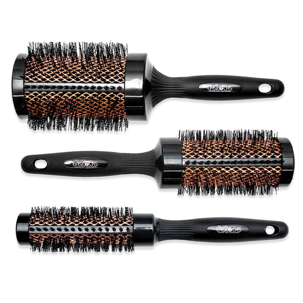 Easilocks Copper Barrel Brush Bundle