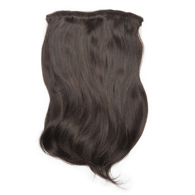 14" Silky Straight Clip In Hair Extensions Clip In Hair Extensions Easilocks Mocha Latte ( PRE ORDER ) 
