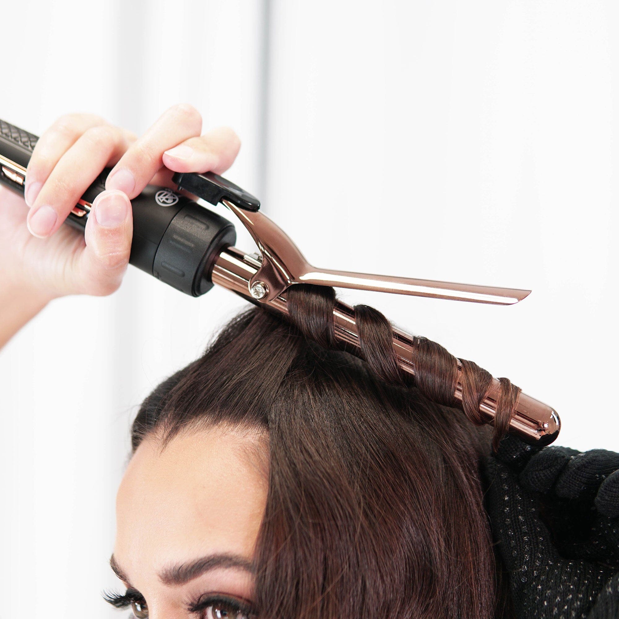 Easi Tongs 19mm Small Hair Curling Tongs Thin Curling Tongs Easilocks