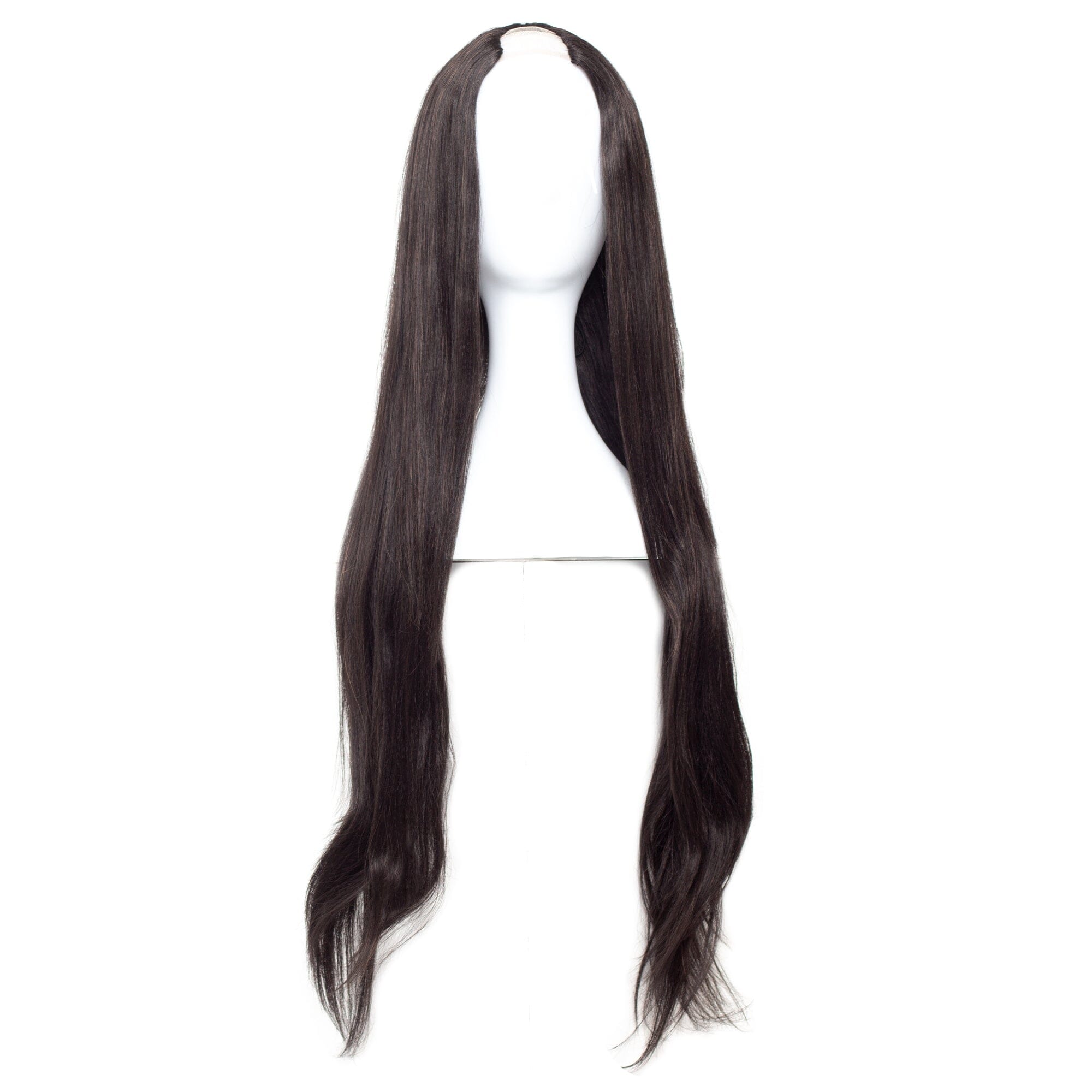 30" Silky Straight Lace U Part Wig (7433347858627)