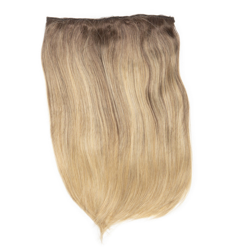 14" Silky Straight Clip In Hair Extensions Clip In Hair Extensions Easilocks Vanilla Balayage ( PRE ORDER ) 