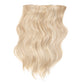 14" Wavy Clip In Hair Extensions Wavy Clip In Hair Extensions Easilocks Ash Blonde ( Pre - Order) 