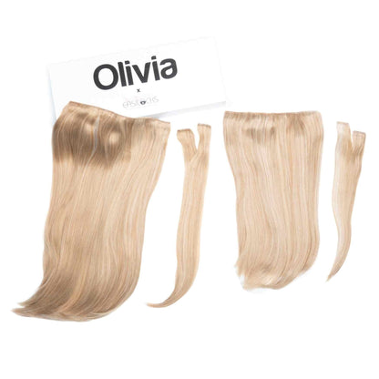 Olivia X Easilocks Straight Collection Olivia X Easilocks Easilocks Ash Blonde 