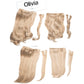 Olivia X Easilocks Straight & Wavy Full Collection Olivia X Easilocks Easilocks Ash Blonde 