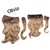 Olivia X Easilocks Wavy Collection Olivia X Easilocks Easilocks Biscuit Balayage 