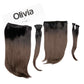 Olivia X Easilocks Straight Collection Olivia X Easilocks Easilocks Dark Brown Ombre 