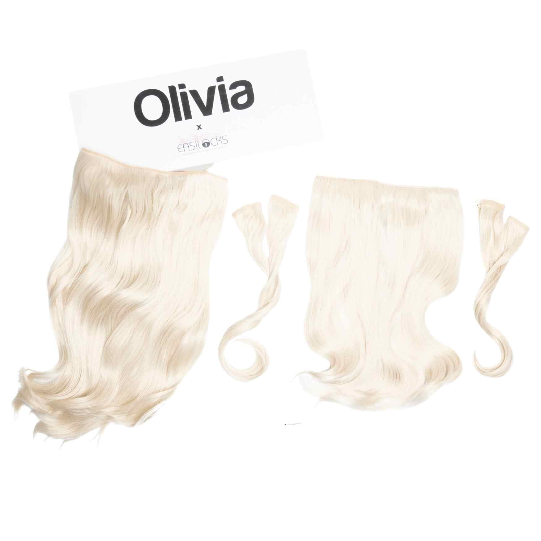 Olivia X Easilocks Straight Collection Olivia X Easilocks Easilocks Ice Blonde 