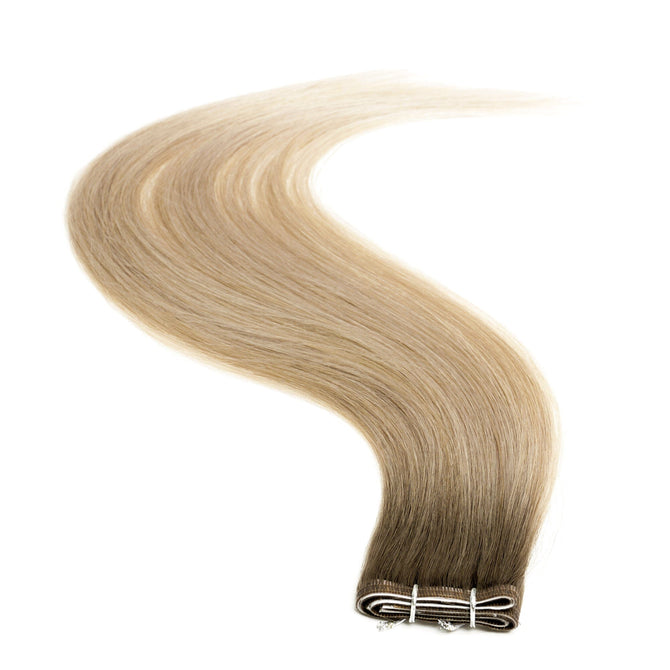 Clip In 20" Weft Human Hair Extensions Human Clip In Easilocks Iced Pearl 