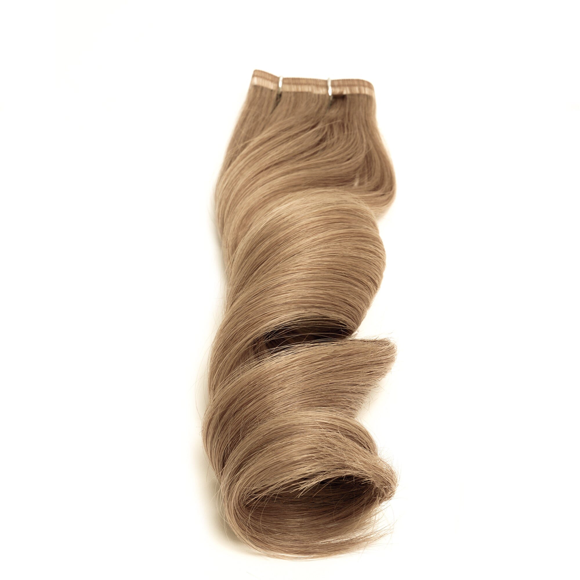 Clip In 20" Weft Human Hair Extensions Human Clip In Easilocks Ice Toffee 