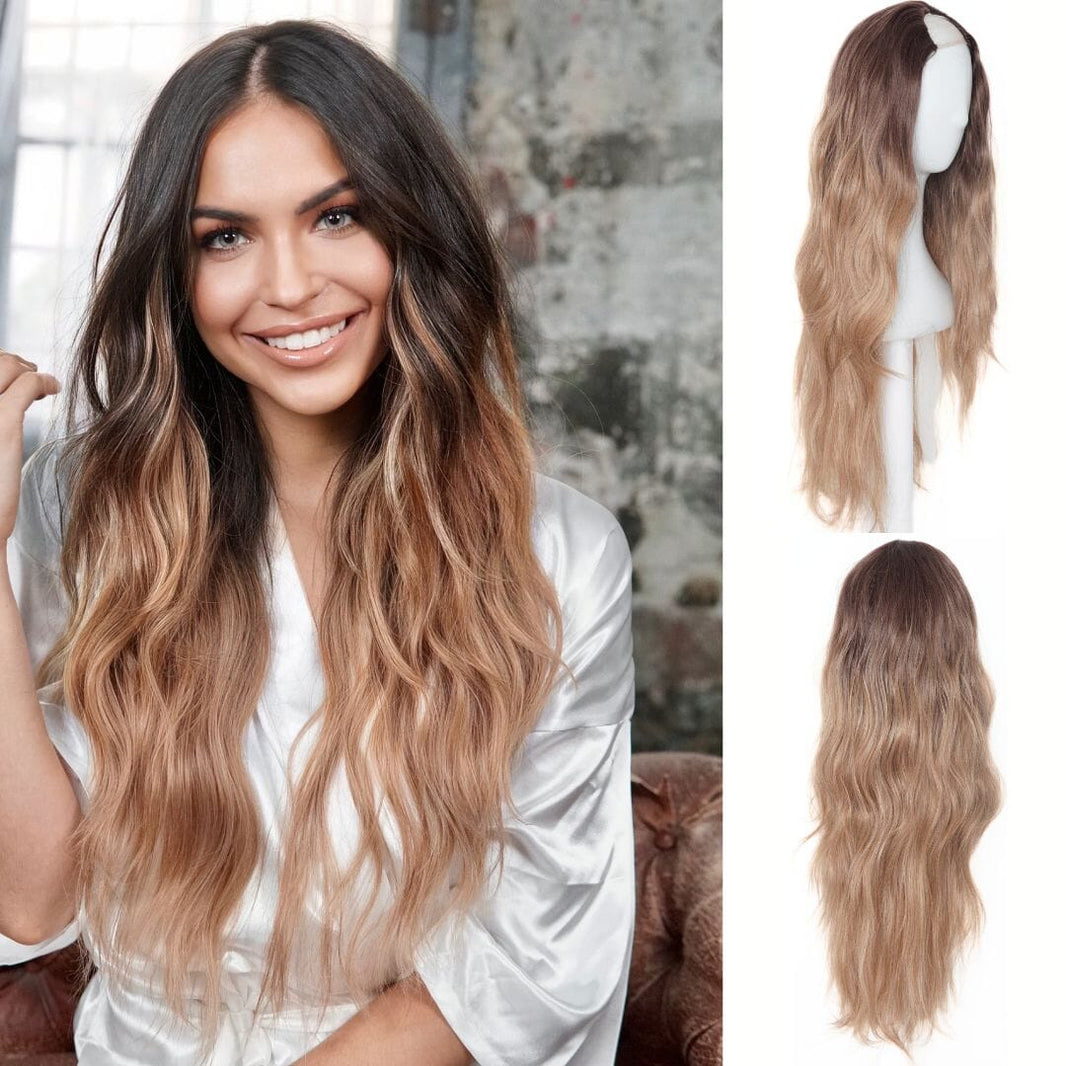 U Part Hair Extensions Easilocks