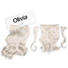 Olivia X Easilocks Wavy Collection Olivia X Easilocks Easilocks Platinum 
